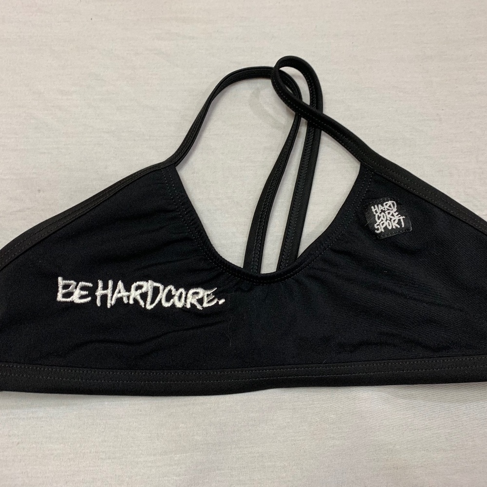 💐💐💐  HARDCORE WOMENS SPORT BRA SIZE S  💐💐💐